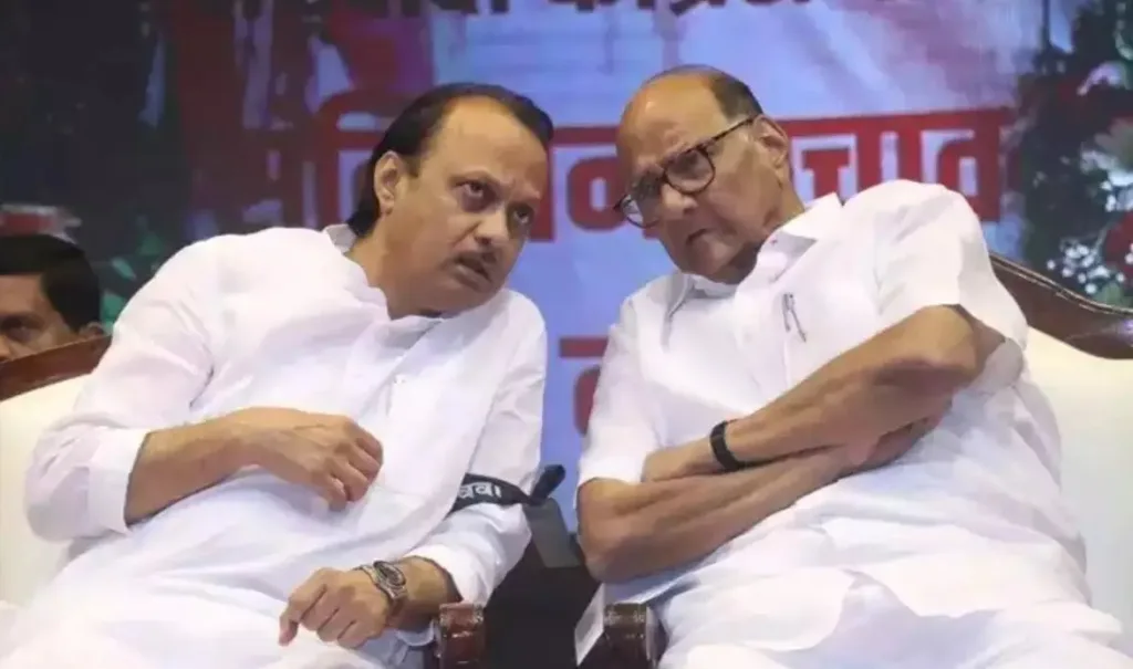 Ajit Pawar Sharad Pawar